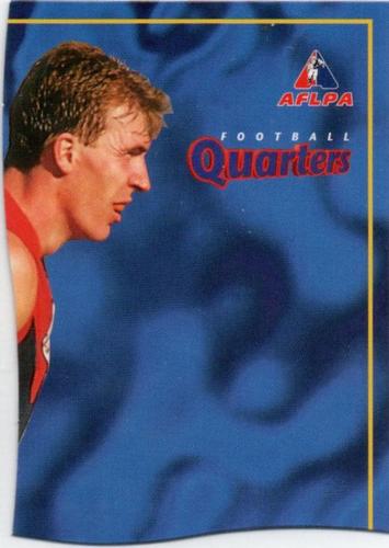 1995 Bewick Enterprises AFLPA Football Quarters #46 Jim Stynes Front